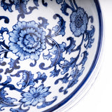 Porcelain Chinoiserie Pet Bowl - Large