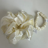 Mimi Louise Scrunchie - Cream