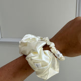 Mimi Louise Scrunchie - Cream