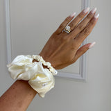 Mimi Louise Scrunchie - Cream