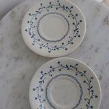 Americana Cream & White Floral Plates (Set of 2)