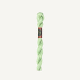 DMC 5 Pearl Cotton 369 Very Light Pistachio Green